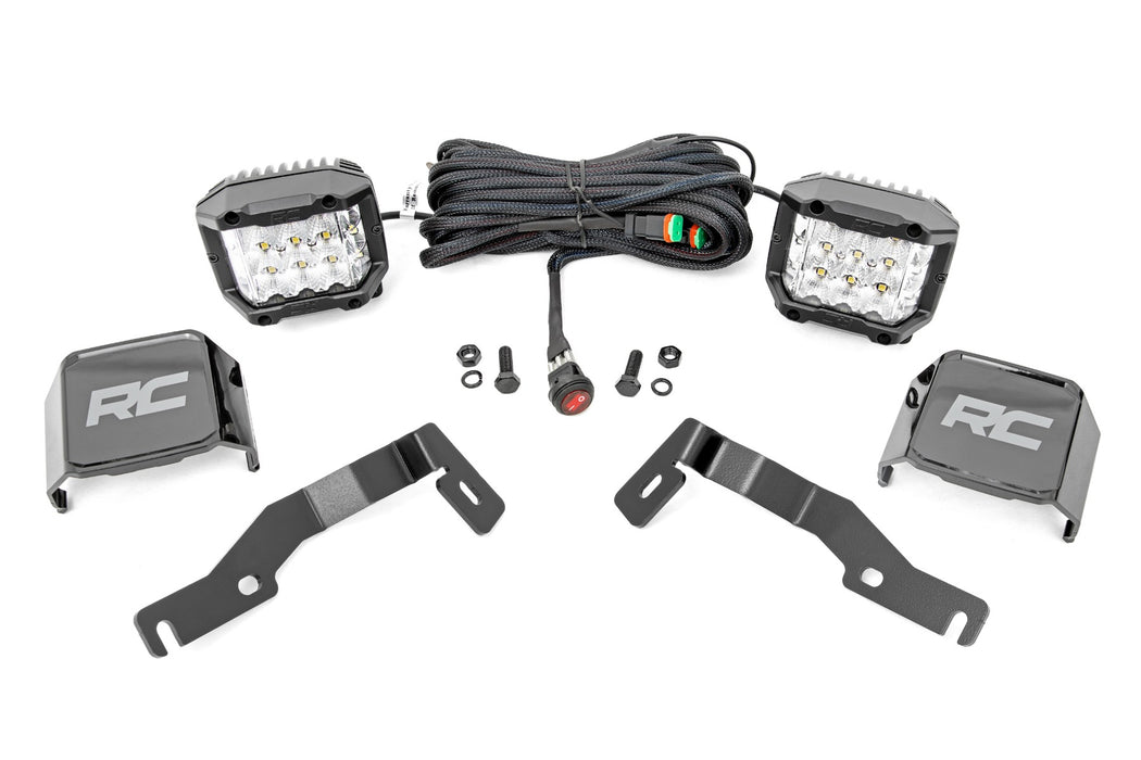 LED Light Kit - Ditch Mount - 3 inch OSRAM - Wide - Toyota Tacoma 2WD/4WD (2024)