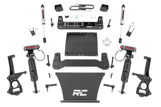 Rough Country 6 Inch Lift Kit, Mono Leaf Rear, Vertex/V2, Chevy Silverado 1500 (2025-2026)