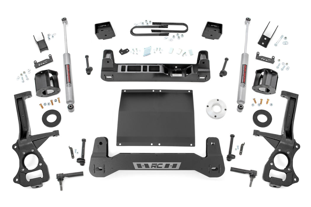 Rough Country 6 Inch Lift Kit - Mono Leaf Rear - Diesel | GMC Sierra 1500 2WD (2025-2026)