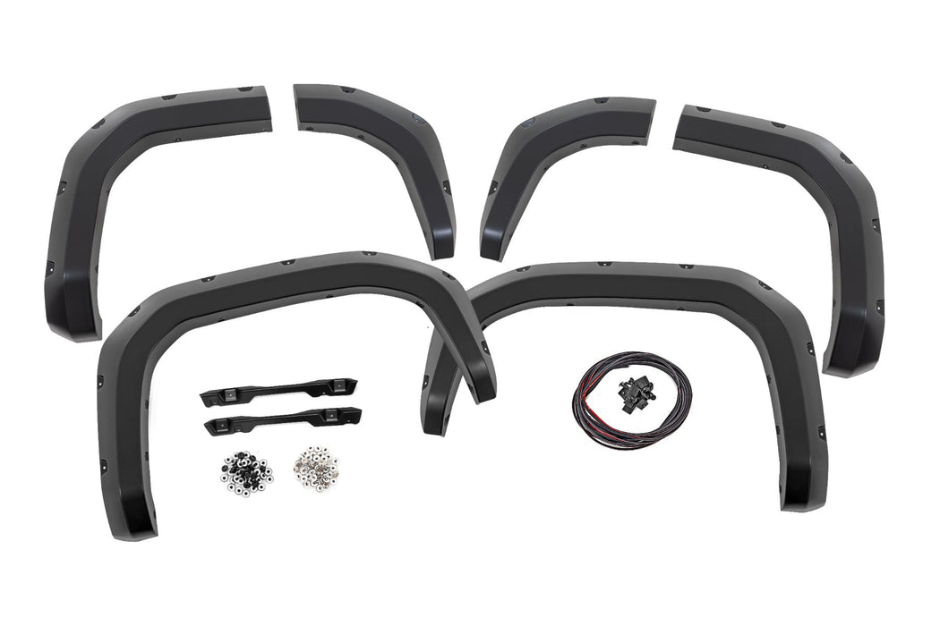 Rough Country Fender Flares, 040 Super White, Toyota 4Runner 2WD/4WD (2025-2026), view 5
