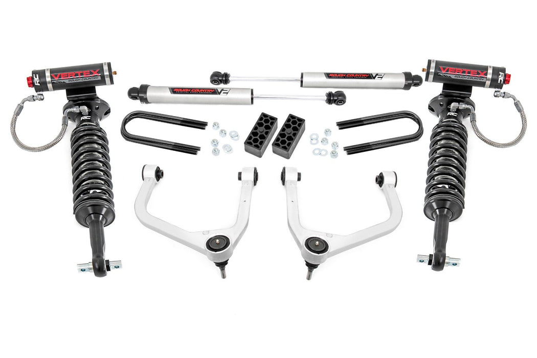 Rough Country 3.5 Inch Lift Kit, Vertex/V2, Chevy Silverado 1500 2WD/4WD (2025)