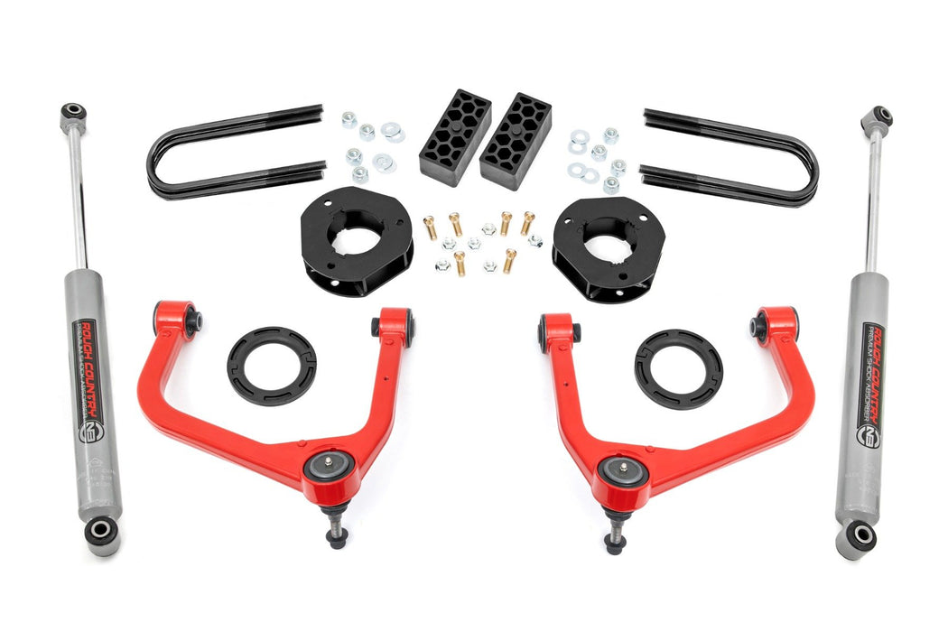 Rough Country 3.5 Inch Lift Kit | Chevy Silverado 1500 2WD/4WD (2025)