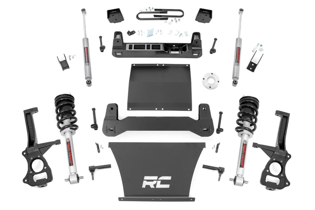 Rough Country 6 Inch Lift Kit - Mono Leaf Rear - N3 Struts | Chevy Silverado 1500 (25-26)