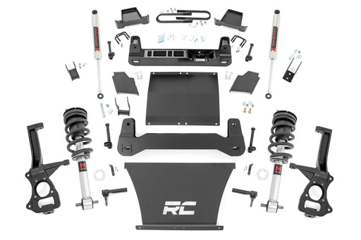Rough Country 4 Inch Lift Kit, AT4/Trailboss, M1/M1, Chevy/GMC Sierra 1500 (2025)/Silverado 1500 (2025)