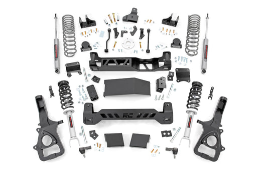 Rough Country 6 Inch Lift Kit, 22XL, N3 Struts, Rear Coils, Ram 1500 4WD (2025)