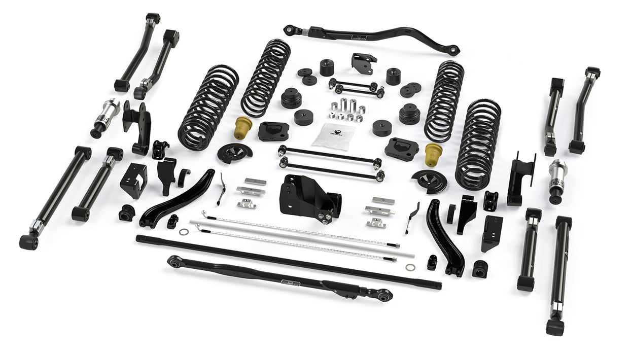 TeraFlex 3.5 Inch Alpine RT3 Short Arm Extended-Travel Suspension System No Shocks | Jeep Gladiator JT (2020-2025) | P/N 2033000