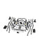 TeraFlex 3.5 Inch Alpine RT3 Long Arm Extended-Travel Suspension System No Shocks | Jeep Gladiator JT (2020-2025) | P/N 2033120