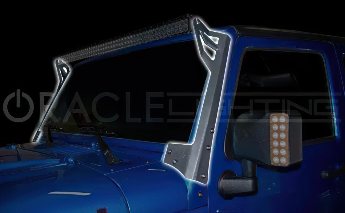 ORACLE 2007-2017 Jeep Wrangler JK Upper Windshield Brackets (Pair)