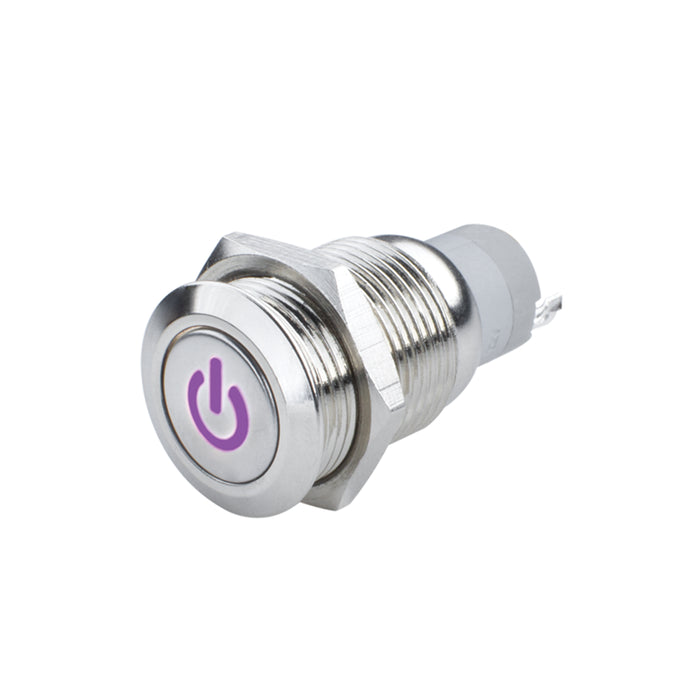 ORACLE Power Symbol On/Off Flush Mount LED Switch, Yellow