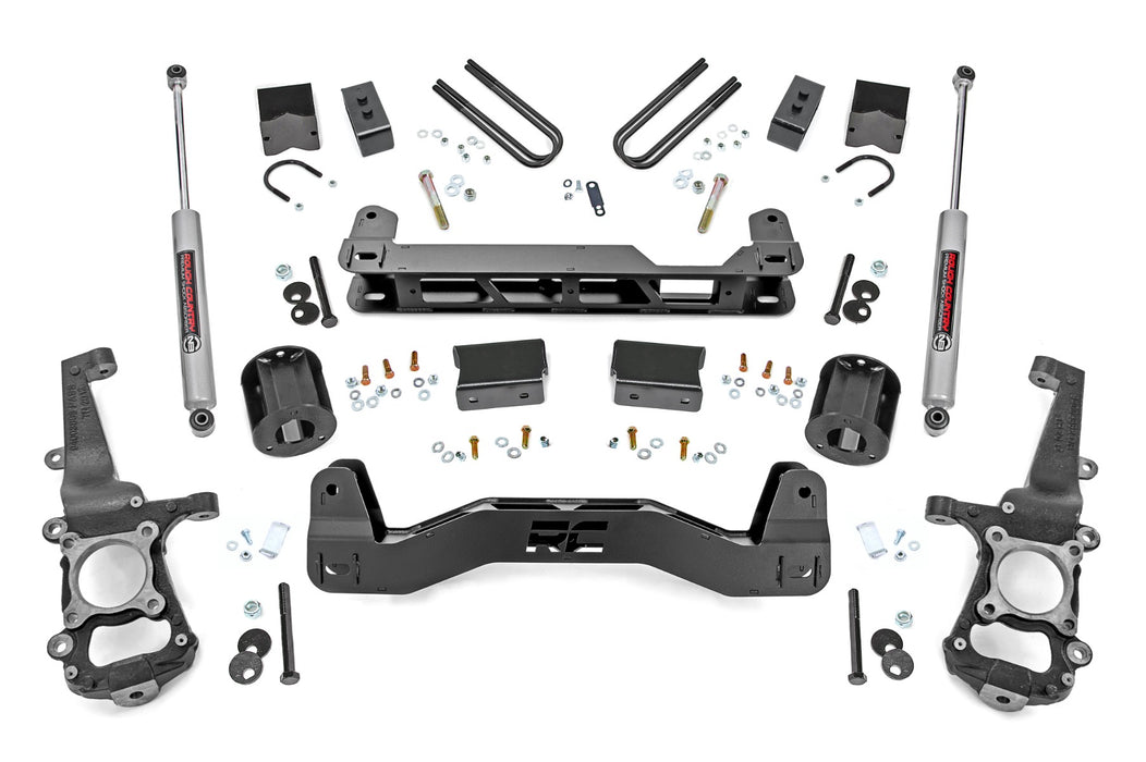 Rough Country 4 inch Lift Kit | Ford F-150 2WD (2021-2024)