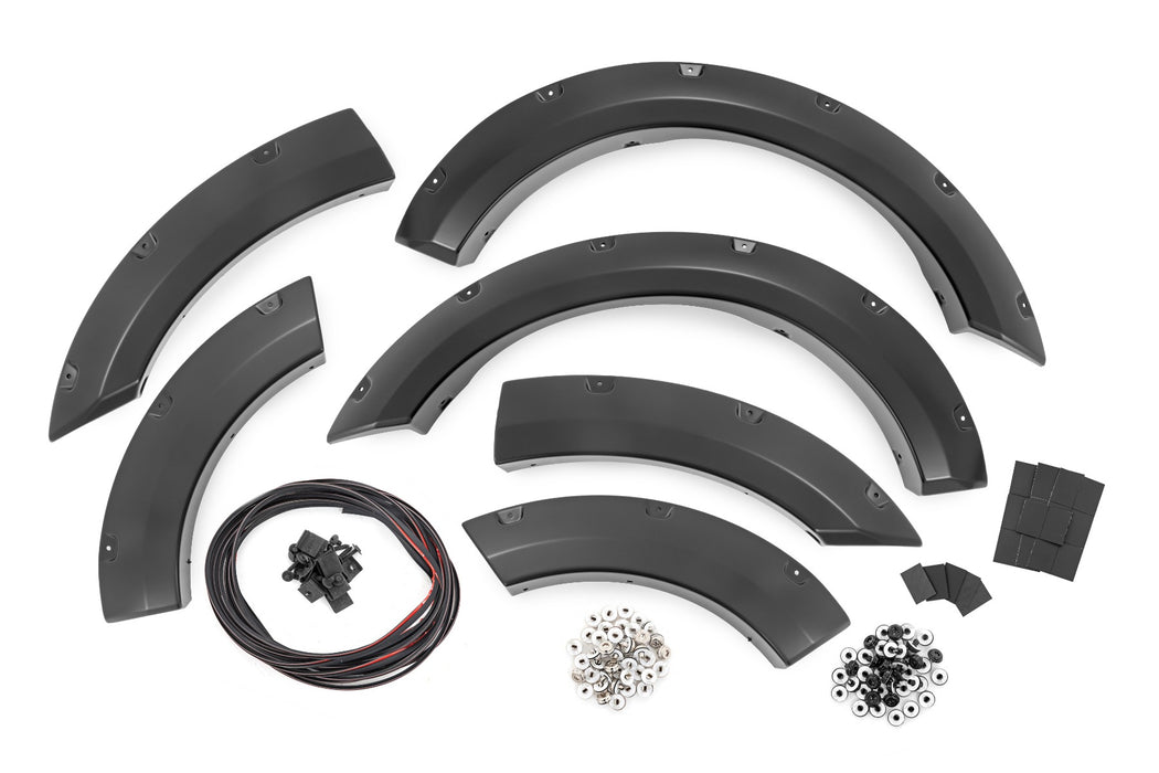 Pocket Fender Flares - YZ Oxford White - Ford Bronco Sport 4WD (2021-2024)