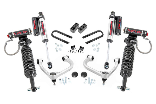 Rough Country 3 Inch Lift Kit, Fabbed UCA, Vertex, Ford F-150 4WD (2021-2024)