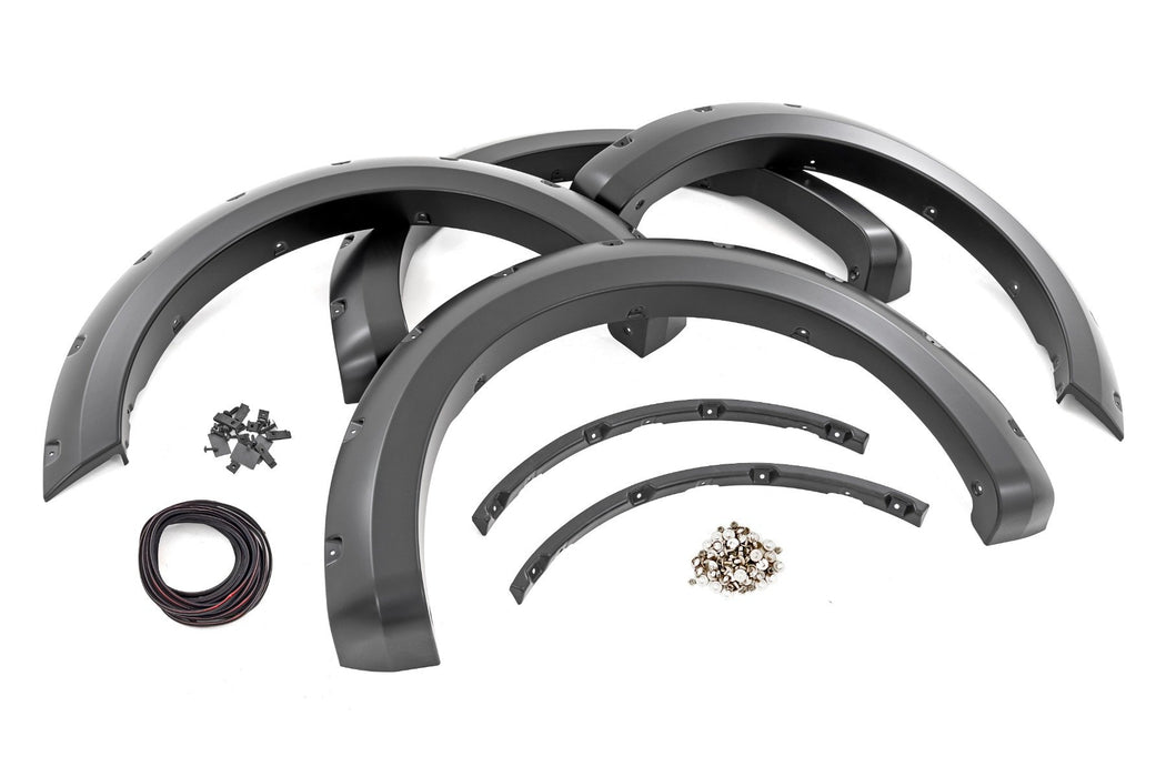 Pocket Fender Flares - TQ Smoked Quartz - Ford F-150 2WD/4WD (2021-2024)