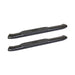 Westin PRO TRAXX 5 Oval Nerf Step Bars | Rocker Panel Mounting | Black Powdercoat Mild Steel | P/N 21-53705
