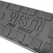 Westin PRO TRAXX 5 Oval Nerf Step Bars | Rocker Panel Mounting | Black Powdercoat Mild Steel | P/N 21-53705, view 3