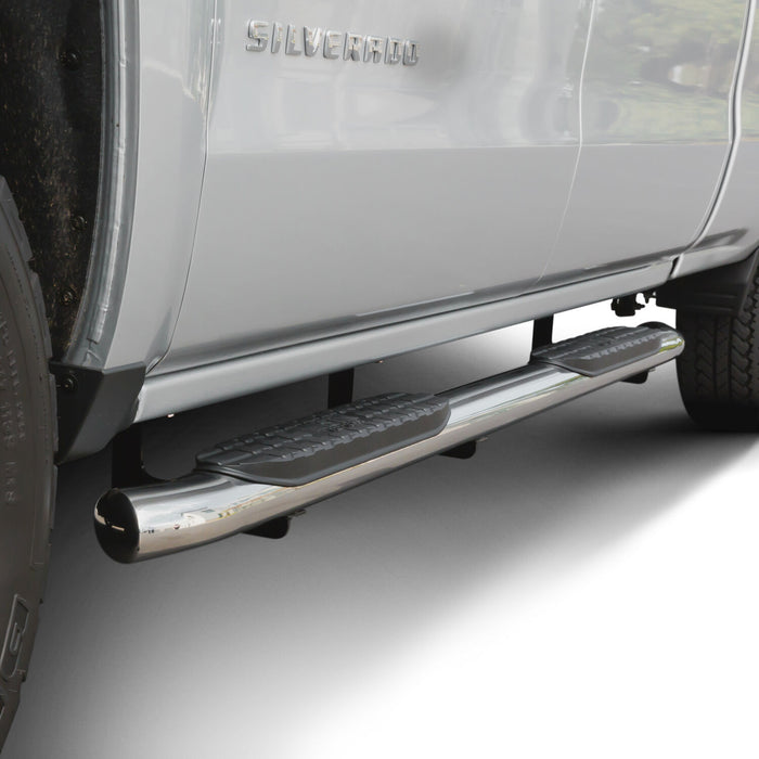 Westin PRO TRAXX 5 Oval Nerf Step Bars | Polished Stainless Steel | P/N 21-53720, view 5