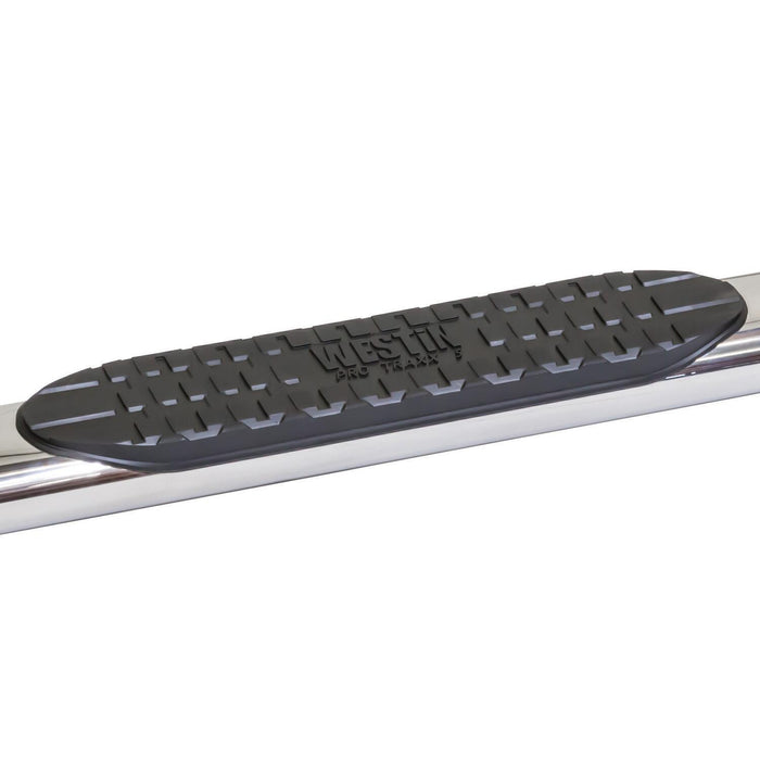 Westin PRO TRAXX 5 Oval Nerf Step Bars | Polished Stainless Steel | P/N 21-53720, view 3