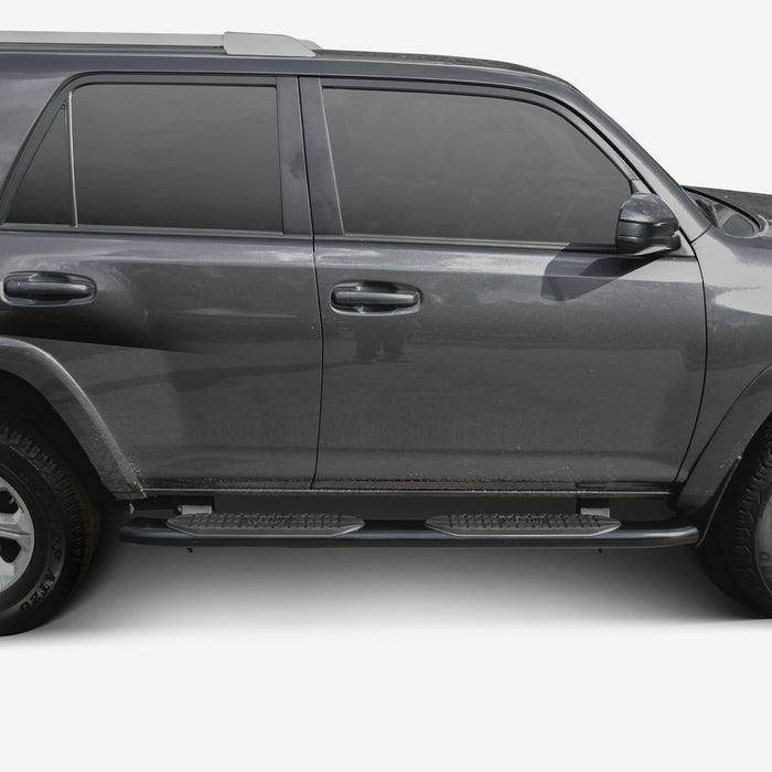 Westin PRO TRAXX 5 Oval Nerf Step Bars | Rocker Panel Mounting | Black Powdercoat Mild Steel | Toyota 4Runner (2014-2024) | P/N 21-53835, view 11