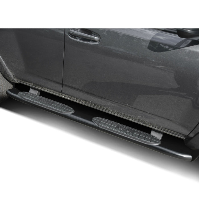 Westin PRO TRAXX 5 Oval Nerf Step Bars | Rocker Panel Mounting | Black Powdercoat Mild Steel | Toyota 4Runner (2014-2024) | P/N 21-53835, view 14