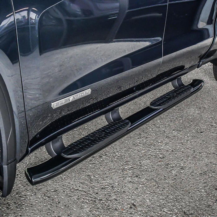 Westin PRO TRAXX 5 Oval Nerf Step Bars | Black Powdercoat Mild Steel | P/N 21-54125, view 10
