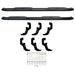 Westin PRO TRAXX 5 Oval Nerf Step Bars | Black Powdercoat Mild Steel | P/N 21-54135, view 4