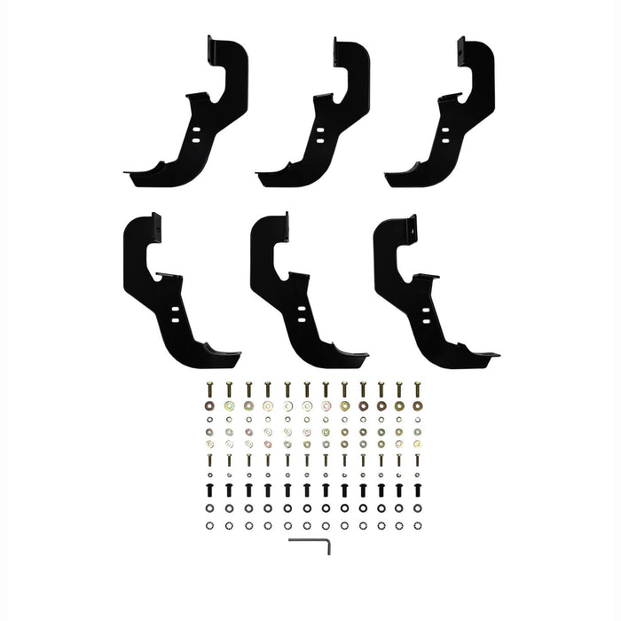 Westin PRO TRAXX 5 Oval Nerf Step Bars | Black Powdercoat Mild Steel | P/N 21-54135, view 5