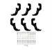 Westin PRO TRAXX 5 Oval Nerf Step Bars | Black Powdercoat Mild Steel | P/N 21-54135, view 5