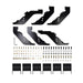 Westin PRO TRAXX 5 Oval Nerf Step Bars | Black Powdercoat | Ford Ranger (2019-2026) | P/N 21-54155, view 3