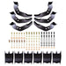 Westin PRO TRAXX 5 Oval Nerf Step Bars | Black Powdercoat Mild Steel | Ford Explorer (2020-2026) | P/N 21-54175, view 7
