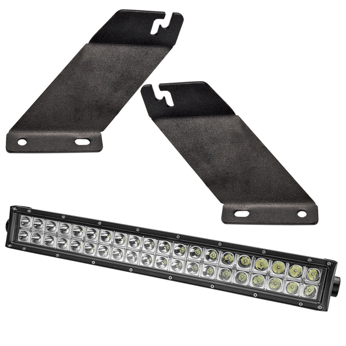 ORACLE with LED Auxiliary Lights, Jeep Wrangler JK Hood Mounting Brackets SM (2007-2017)