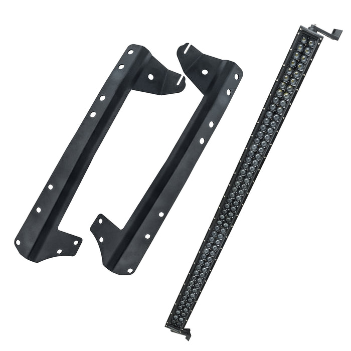 ORACLE 2007-2017 Jeep Wrangler JK Upper Windshield Brackets with LED Auxiliary Lights