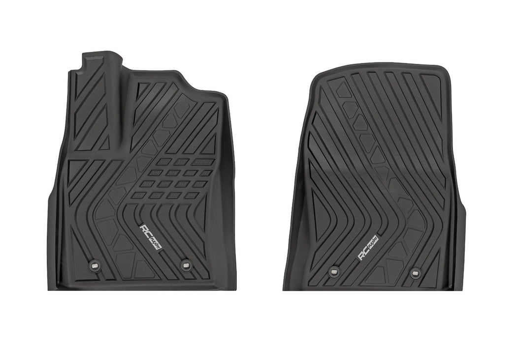 Flex-Fit Floor Mats - FR - CrewMax - Toyota Tundra 2WD/4WD (2022-2024)