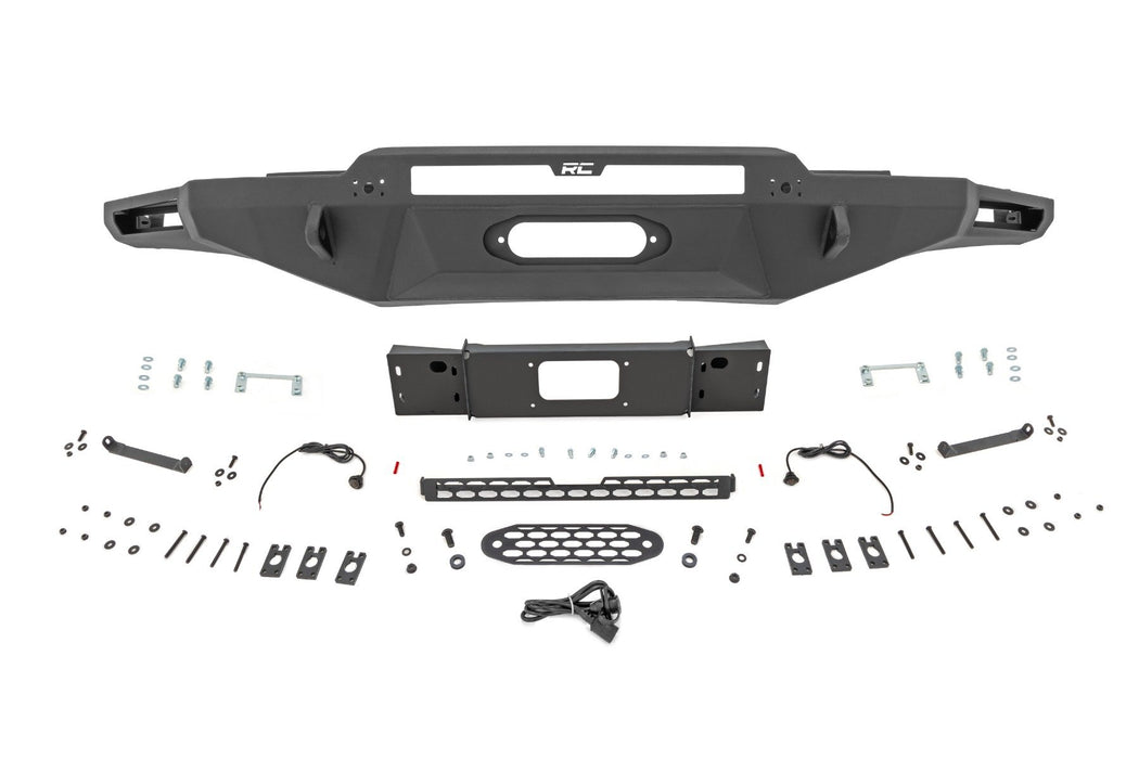 Rough Country Hybrid Front Bumper, Toyota Tundra 2WD/4WD (2022-2025)