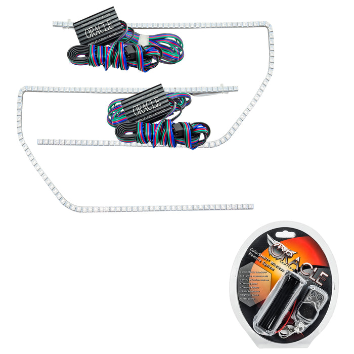 ORACLE 2009-2014 Ford F-150/Raptor Perimeter Headlight Halo - ColorSHIFT - with RF Controller