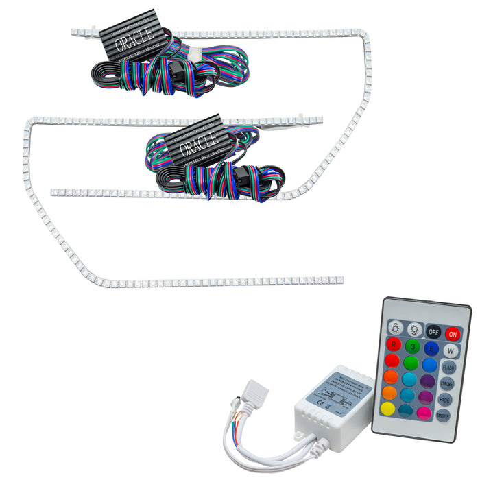 ORACLE 2009-2014 Ford F-150/Raptor Perimeter Headlight Halo - ColorSHIFT - with Simple Controller