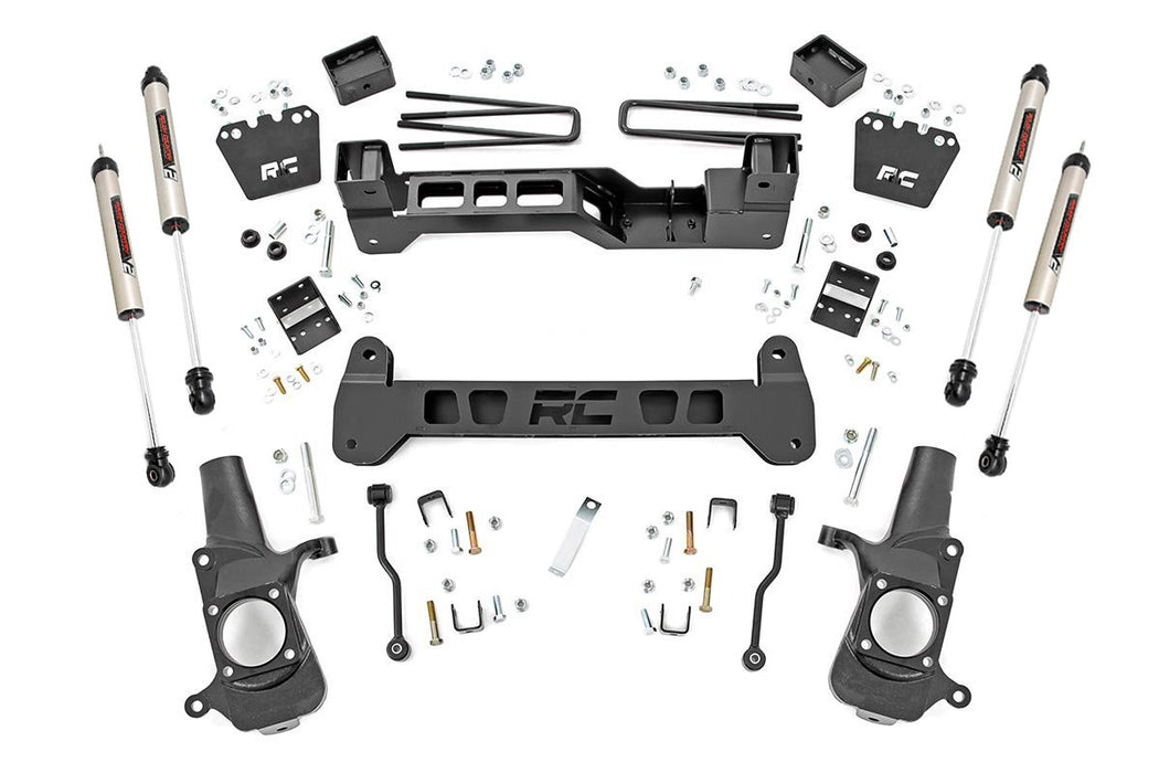 Rough Country 6 Inch Lift Kit - V2 | Chevy Silverado & GMC Sierra 2500HD 2WD (2001-2010) | P/N 22070
