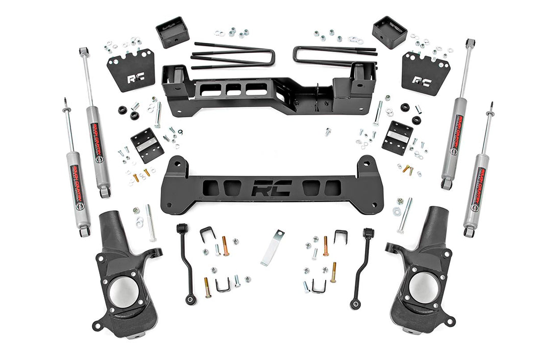 Rough Country 6 Inch Lift Kit | Chevy Silverado &amp; GMC Sierra 2500HD 2WD (2001-2010)