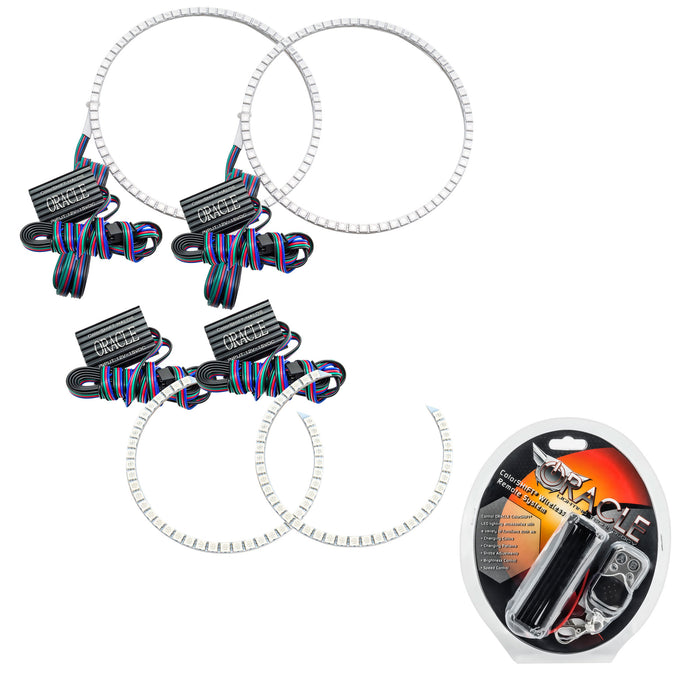 ORACLE 2002-2005 Dodge Ram LED Headlight Halo Kit - ColorSHIFT - with RF Controller
