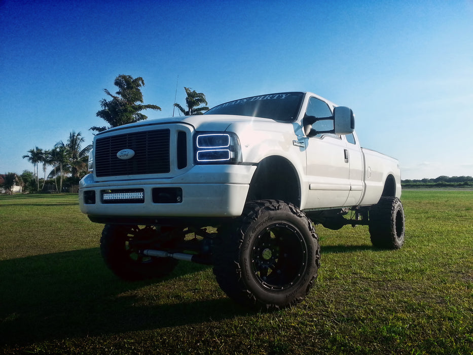ORACLE 2005-2007 Ford F-250/350 Superduty LED Headlight Halo Kit - White