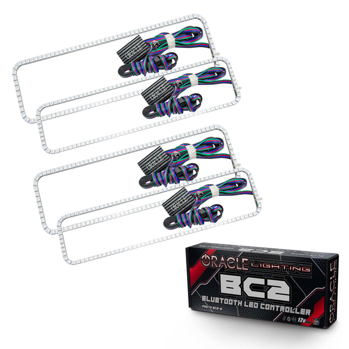 ORACLE 2005-2007 Ford F-250/350 SD Headlight Halo - ColorSHIFT - with BC2 Controller