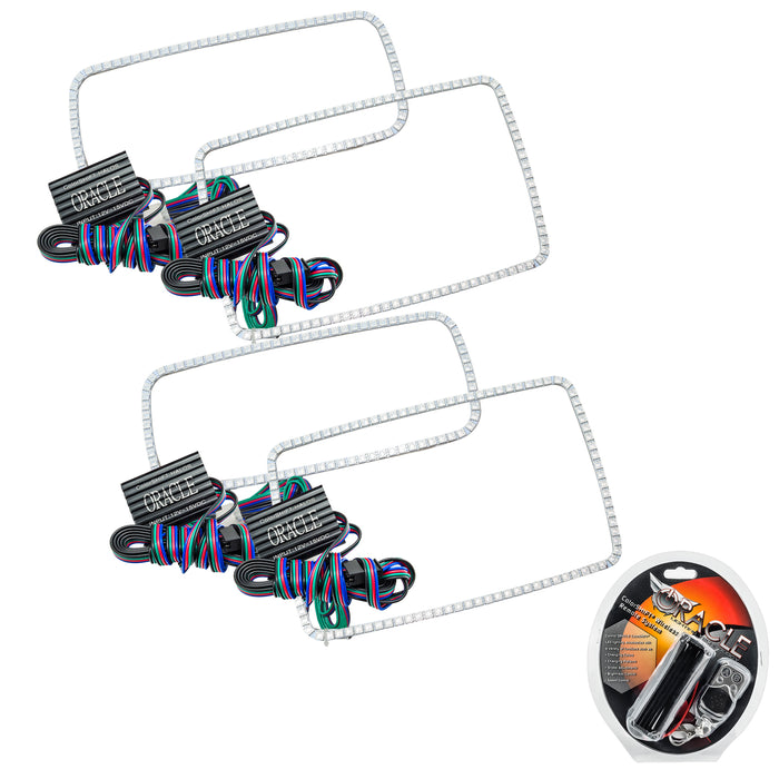ORACLE 2008-2010 Ford F-250/350 SD Headlight Halo - ColorSHIFT - with RF Controller