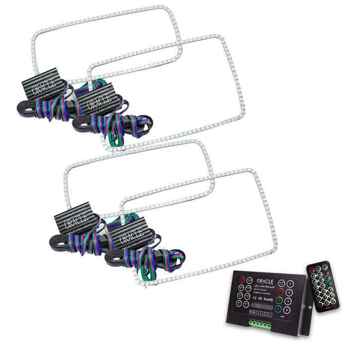 ORACLE 2008-2010 Ford F-250/350 SD Headlight Halo - ColorSHIFT - with 2.0 Controller