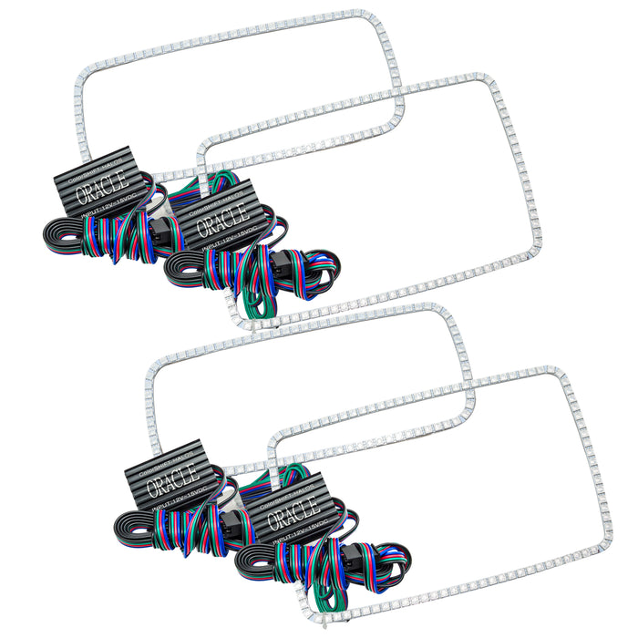 ORACLE 2008-2010 Ford F-250/350 SD Headlight Halo - ColorSHIFT - with No Controller