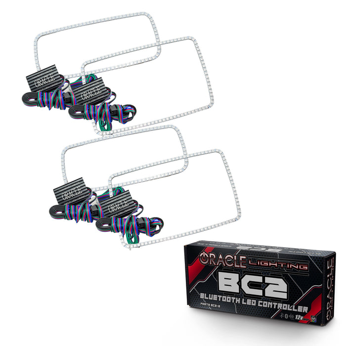 ORACLE 2008-2010 Ford F-250/350 SD Headlight Halo - ColorSHIFT - with BC2 Controller