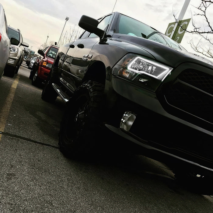 ORACLE 2009-2018 Dodge Ram Sport LED Headlight Halo Kit - ColorSHIFT - with No Controller