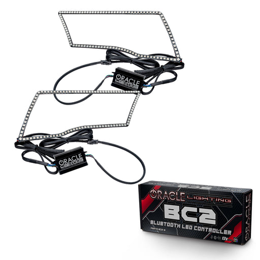 ORACLE Headlight Halo, ColorSHIFT, with BC2 Controller, Dodge Ram Sport (2009-2018)