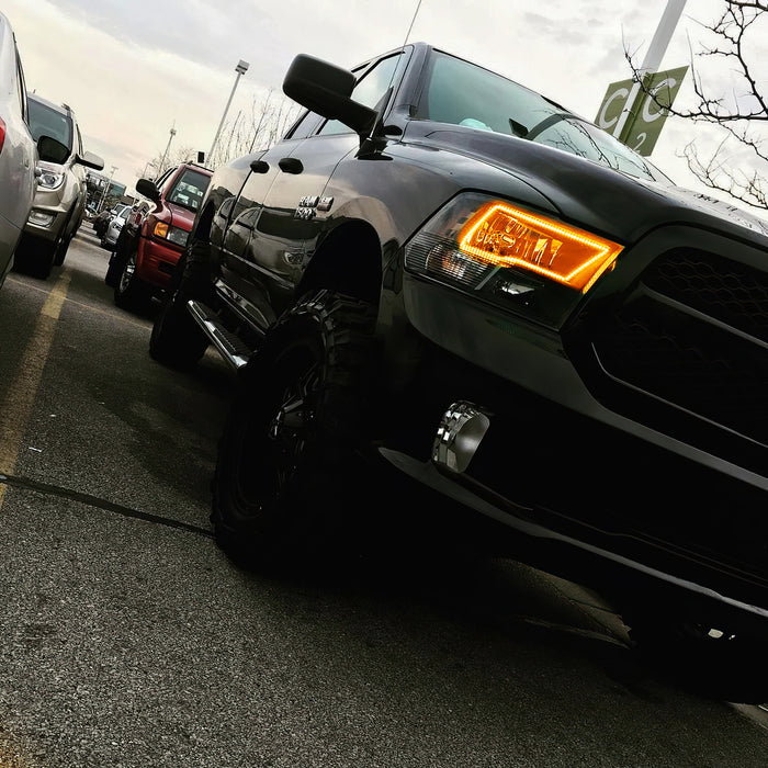 ORACLE Headlight Halo, ColorSHIFT, with BC2 Controller, Dodge Ram Sport (2009-2018), view 6