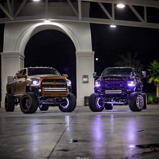 ORACLE Projector Headlight Halo, ColorSHIFT, with No Controller, RAM 1500 (2013-2018), view 2