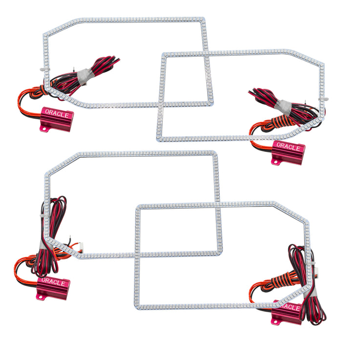 ORACLE 2014-2015 Chevrolet Silverado LED Non Projector Headlight Halo Kit - White