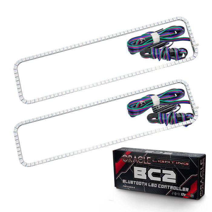 ORACLE 1992-1999 Chevrolet Suburban Headlight Halo - ColorSHIFT - with BC2 Controller